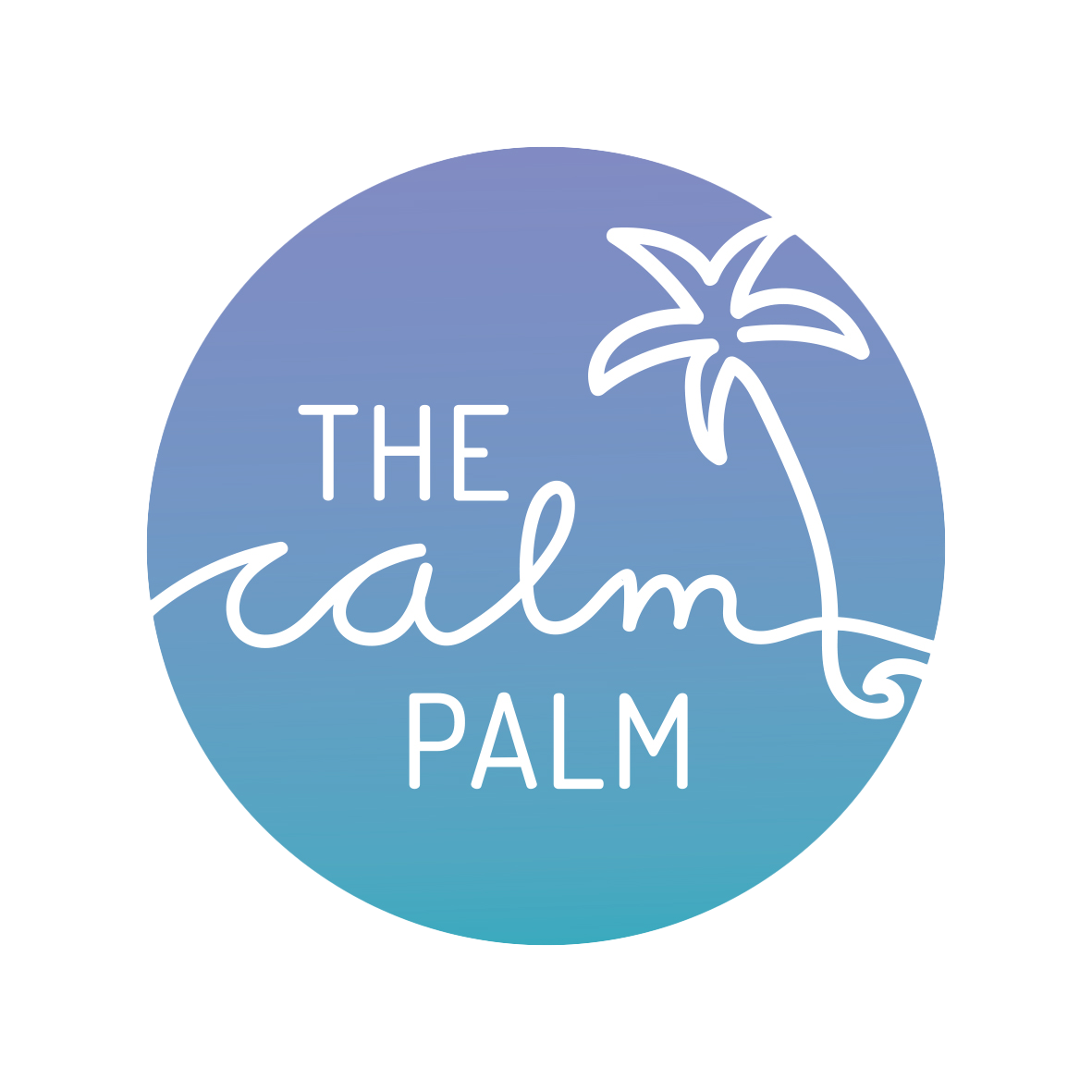 The Calm Palm Logo